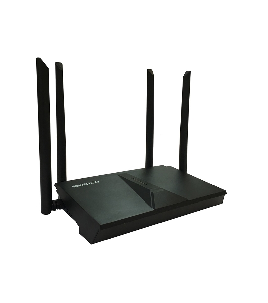 Двухдиапазонный Wi-Fi 6 маршрутизатор AX1800, 1x1000Base-T WAN, 3x1000Base-T LAN, 4 внешние антенны 5 dBi
