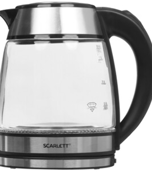 Чайник электрический Scarlett SC-EK27G54 серебристый