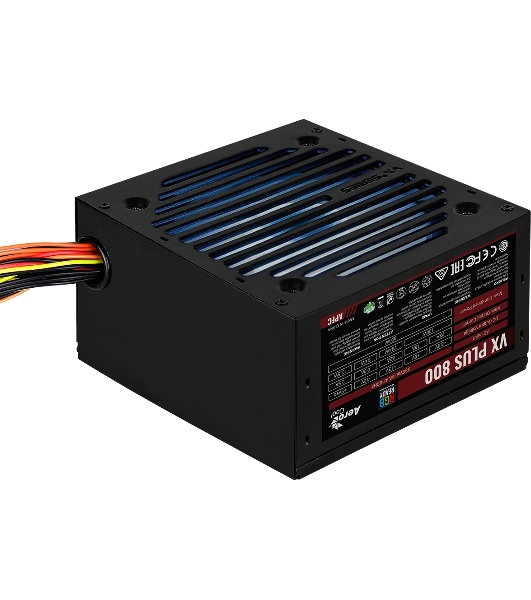 Блок питания Aerocool/Formula VX PLUS 800 RGb, 800Вт, 120мм, черный