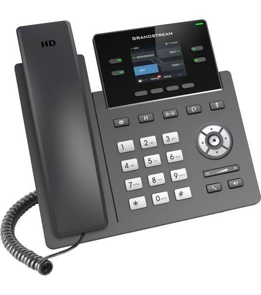 Телефон IP Grandstream GRP-2612P черный