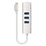 Кабель-адаптер ExeGate EXE-77C-45 (USB3.0 Type-C --> 3xUSB3.0 + 1xRJ45 UTP 1000Mbps RLT8153), фото3