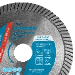Диск алмазный Gross ф125х22,2мм, турбо, сухое резание, фото3