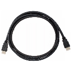 Кабель аудио-видео Cactus CS-HDMI.1.4-1.8 HDMI (m)/HDMI (m) 1.8м. позолоченные контакты черный, фото 1