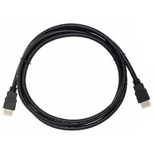 Кабель аудио-видео Cactus CS-HDMI.1.4-1.8 HDMI (m)/HDMI (m) 1.8м. позолоченные контакты черный