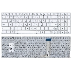 Клавиатура для ноутбука Asus X756 белый без рамки (горизонтальный Enter), фото3