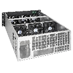 Корпус для майнинга ExeGate EX288960RUS Pro 8-650 без БП, 2*USB, 6*fan 120мм, места под: 8 видеокарт, 1 БП, фото17