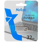 Флешка USB Netac U326 (NT03U326N-032G-20PN), 32Gb, USB 2.0, R/W 50/15, серебристый, фото12