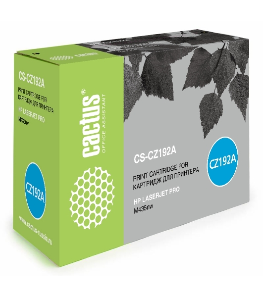 Картридж лазерный Cactus CS-CZ192A черный (12000 стр.) для HP LaserJet Pro M435nw (аналог CZ192A)