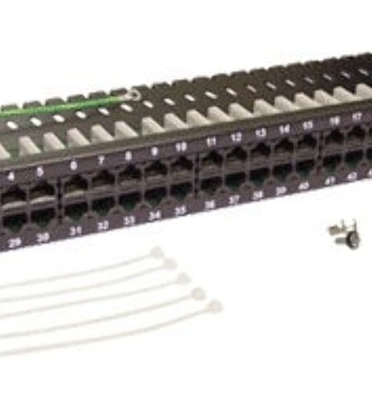 Патч-панель TWT (TWT-PP50TEL45) телефонная. 19'. 1U. 50 портов RJ-45
