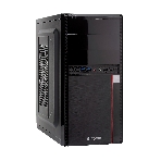 Компьютерный корпус ExeGate EX277439RUS Minitower MA-371X Black, mATX (без БП), фото 1