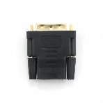 Переходник Cablexpert HDMI-DVI 19F/19M золотые разъемы, пакет, черный, фото7