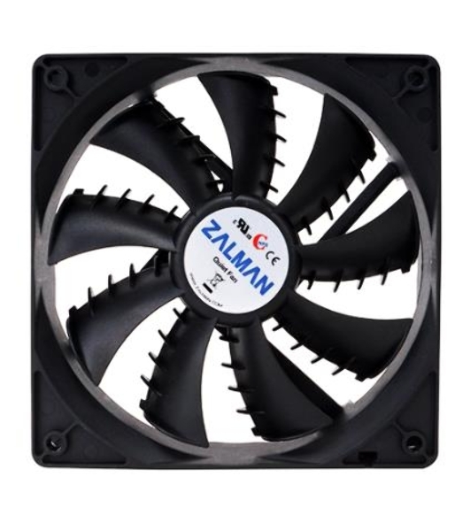 Вентилятор для корпуса Zalman ZM-F3 PLUS (SF) черный, 120 мм, 1200 об/мин, 23 дБ, 3 pin