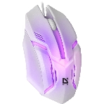 Мышь проводная Defender Cyber MB-560L белый, 1200 dpi, USB, кнопки - 3, фото26