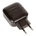 Сетевое зарядное устройство BOROFONE BA46A Premium, один порт USB, один порт Type-C, PD, 18W, 5V, 3.0A, черный, фото3