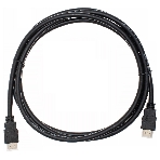 Кабель аудио-видео Cactus CS-HDMI.1.4-2 HDMI (m)/HDMI (m) 2м. позолоченные контакты черный, фото 1