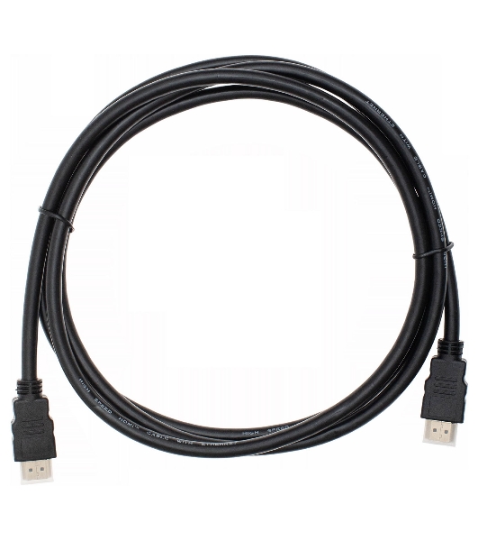 Кабель аудио-видео Cactus CS-HDMI.1.4-2 HDMI (m)/HDMI (m) 2м. позолоченные контакты черный