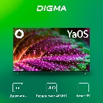 Телевизор Digma 65' DM-LED65UBB33 черный LED UHD 60Hz Яндекс ТВ, фото6