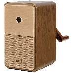 Точилка для карандашей механическая Deli 71160Brown, 1 отверстие, пластик, коричневый, фото4