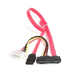 Кабель Combo SATA Cablexpert CC-SATA-C1-N, Molex 4pin(M)+Sata 7pin(M)/Sata 15pin+7pin(F), медн.проводник, пакет, фото3