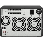 Сетевое хранилище без дисков SMB QNAP TS-673A-8G NAS, 6 trays 3,5'/2,5', 2x2,5 GbE BASE-T, 2 x M.2 NVMe 2280 slots, quad-core AMD Ryzen V1500B 2,2 GHz, 8 Gb SO-DIMM DDR4 (1 x 8 Gb) up to 64Gb (2x32 Gb), фото6