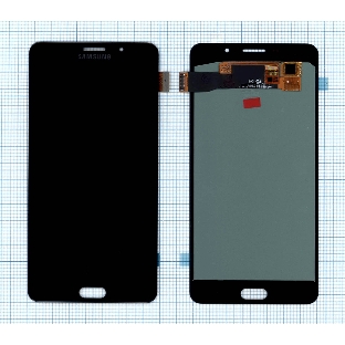 Дисплей для Samsung Galaxy A9 Pro (2016) SM-A910 oled small size черный