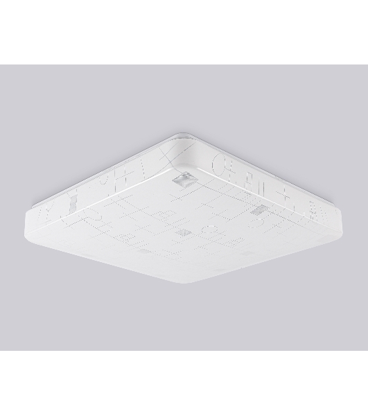 Потолочный светодиодный светильник Ambrella light FZ1154 WH белый 18W 6400K 270*270*80 (Без ПДУ)