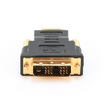 Адаптер (переходник) Gembird HDMI-DVI A-HDMI-DVI-1, 19M/19M, золотые разъемы, пакет, фото 1