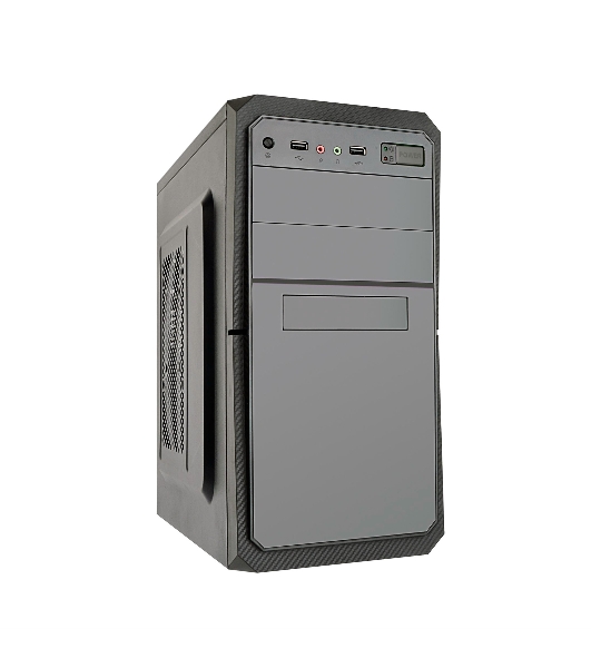 Компьютерный корпус ExeGate EX284026RUS Minitower BA-202 Black, mATX, AA350, 80мм, 2хUSB, Audio