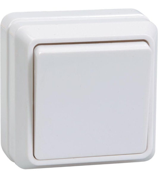 Выключатель IEK EVO10-K01-10-DC ВС20-1-0-ОБ 1кл 10А откр.уст. ОКТАВА (белый)