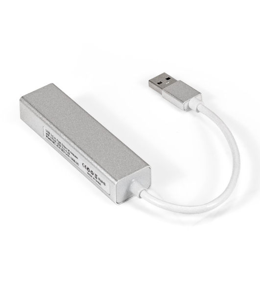 Кабель-адаптер ExeGate EXE-77U3T-45 (USB3.0 --> 3xUSB3.0 + 1xRJ45 UTP 1000Mbps RLT8153)