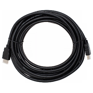 Кабель аудио-видео Cactus CS-HDMI.1.4-5 HDMI (m)/HDMI (m) 5м. позолоченные контакты черный