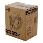 Кулер для процессора AeroCool/Formula Verkho 2 Dual серебристый, 90 мм, алюминий/медь, 2000 об/мин, 25 дБ, 4 pin, 120 Вт, 135 мм, фото3