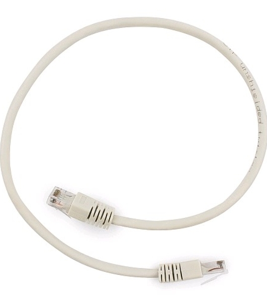 Патч-корд UTP Cablexpert cat.6, 3м, литой, многожильный, серый