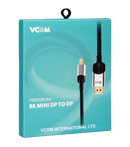 Кабель-переходник Mini DisplayPort M -> DisplayPort M 1.4V 3 м VCOM