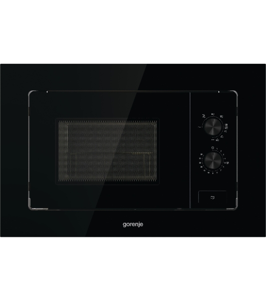 Микроволновая печь Gorenje BM201EG1BG 20 л, 800 Вт, черный (встраиваемая)