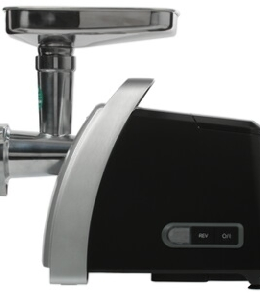 Мясорубка электрическая Bosch MFW68680 черный, 2200 Вт, 4.3 кг/мин, реверс, защита от перегрузки, насадки - 5