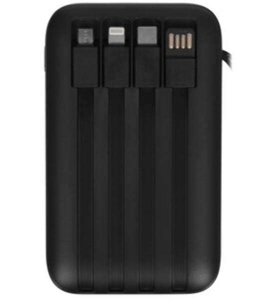 Портативный аккумулятор Tecno Pocket S201 20000mAh 2.4A 2xUSB-A/USB-C черный