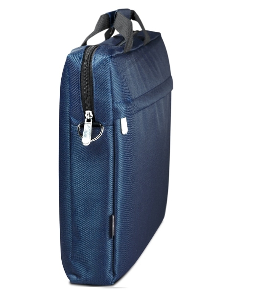 Сумка для ноутбука ExeGate EX205137RUS Start S15 Deep Blue, темно-синяя, полиэстер, для ноутбуков до 15.6'