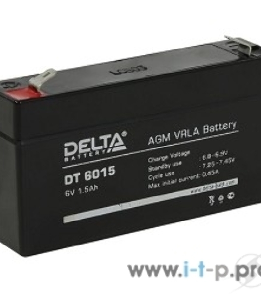 Батарея для ИБП Delta DT 6015 (6V, 1.5Ah)