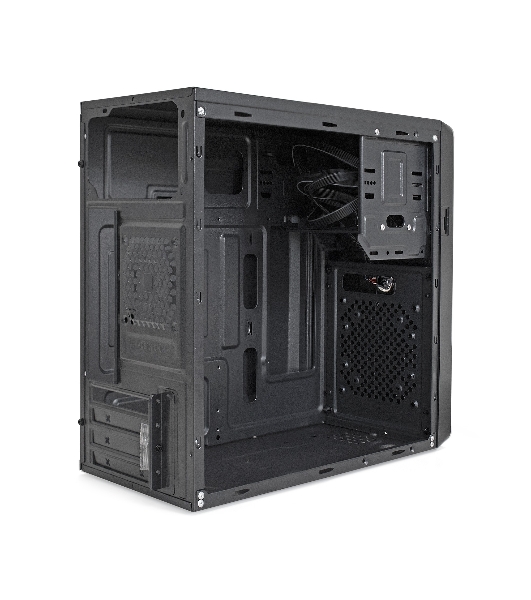 Компьютерный корпус Minitower ExeGate EX286412RUS BA-309 (mATX, без БП, 2хUSB, HD аудио, черный)