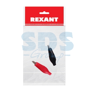 Зажим 'крокодил' Rexant 5 А 40 мм в изоляторе