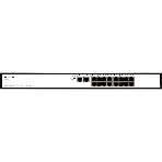 Коммутатор неуправляемый PoEORIGO OS1218P/190W/A1A 16x100Base-TX PoE+, 2x1000Base-T, PoE-бюджет 190 Вт, корпус металл, фото13