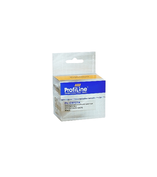 Картридж струйный ProfiLine PL-C8727A для принтеров HP DJ 3320/3420/3845 Black водн