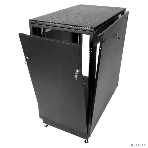 Шкаф телекоммуникационный ЦМО напольный 24U (600 x 800) дверь стекло, черный, ШТК-М-24.6.8-1ААА-9005, фото 1