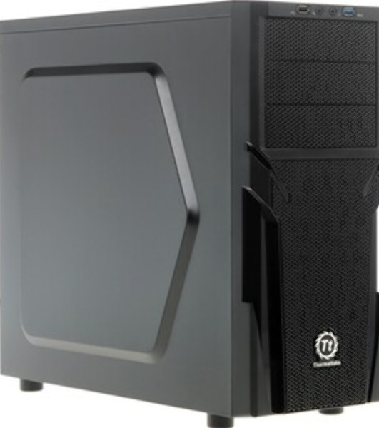 Компьютерный корпус Thermaltake Versa H21 черный без БП ATX 2x120мм 1xUSB 2.0 1xUSB 3.0 audio bott PSU