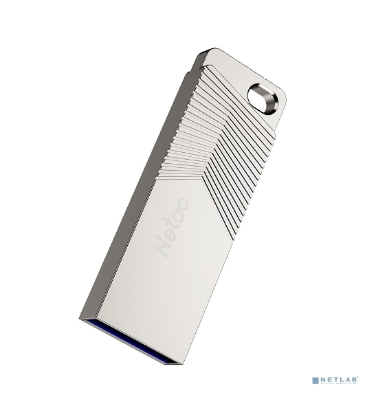 Флешка USB Netac UM1 (NT03UM1N-064G-32PN), 64Gb, USB 3.2, R/W 150/45, серебристый