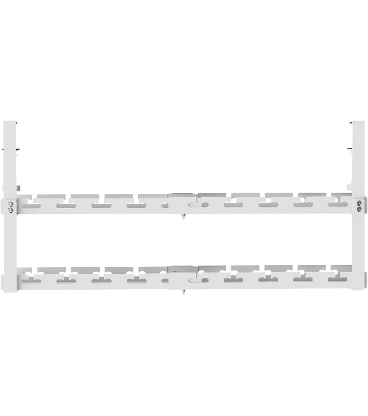 Кабель-канал Cactus CS-CM-700-2WT для столов 72.8x13.5x34.2 см белый
