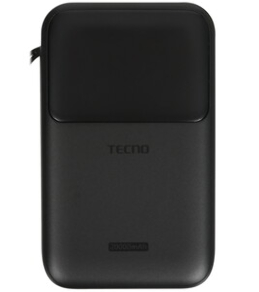 Портативный аккумулятор Tecno Pocket S201 20000mAh 2.4A 2xUSB-A/USB-C черный
