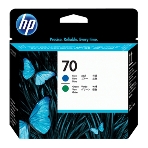 Печатающая головка HP C9408A cyan/green DJ Z2100/Z3100 PS Pro B9100, фото 1