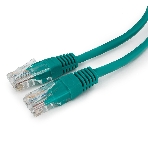 Патч-корд UTP Cablexpert cat.5e, 0.5м, литой, многожильный, зеленый, фото2